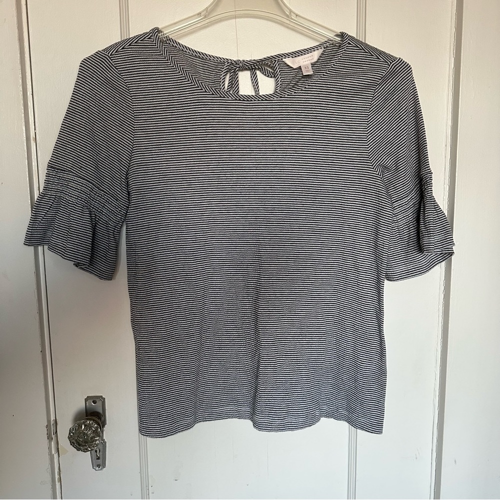 Lauren Conrad Pin Striped Blouse